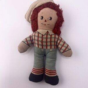 Vintage Knikerbocker 1960s raggedy Andy cloth doll